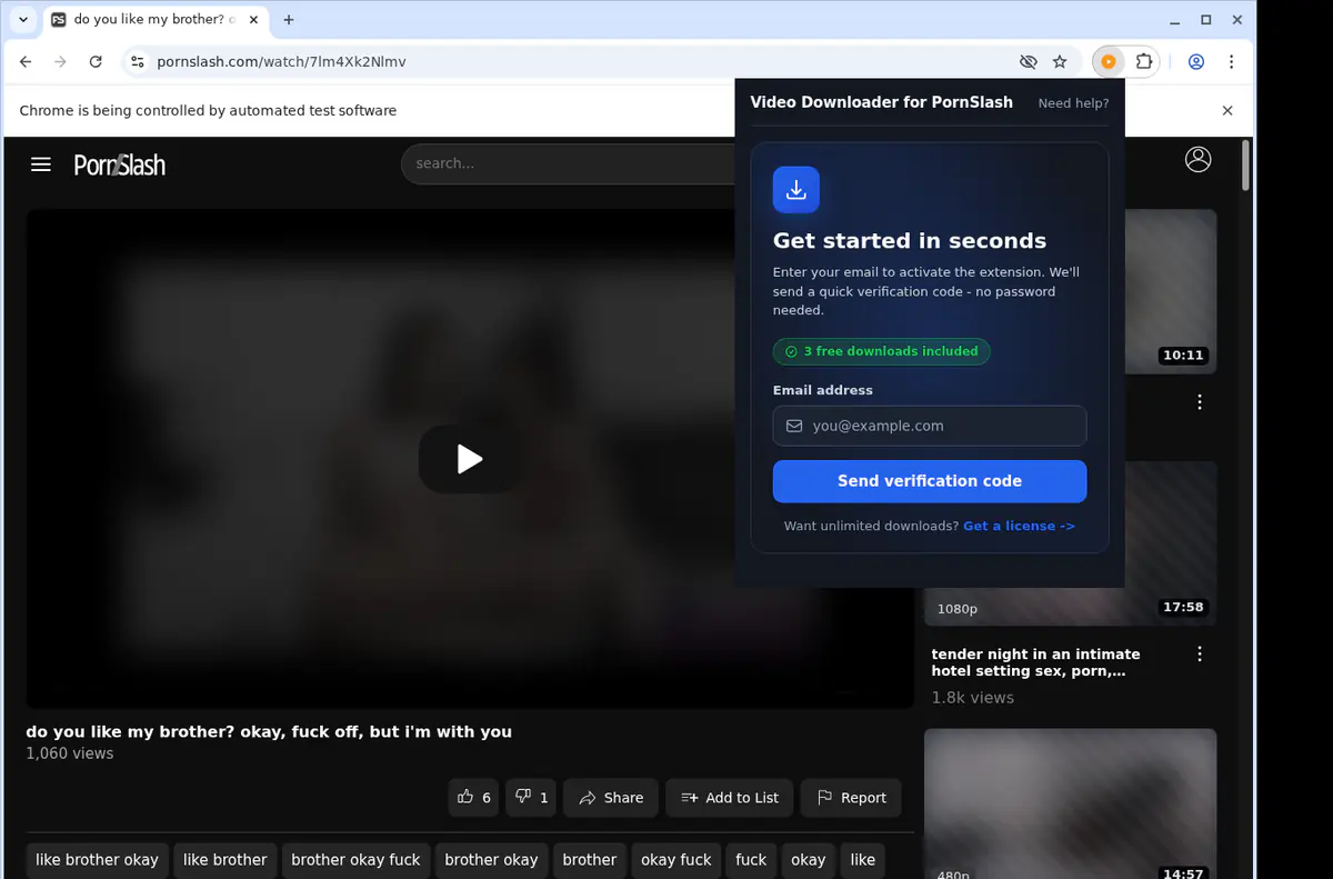 Pornslash Video Downloader screenshot 5